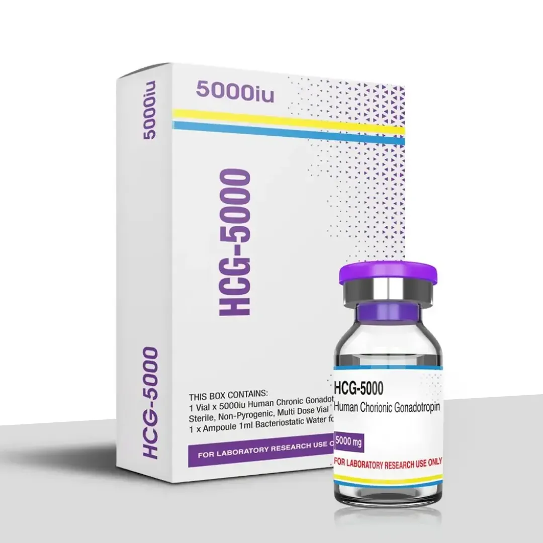 White and purple kit carton shown beside a small vial with a purple flip cap